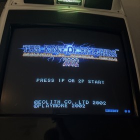 Neo Geo KING OF FIGHTERS 2002 SNK game ORIGINAL Cartridge NeoGeo Arcade Game