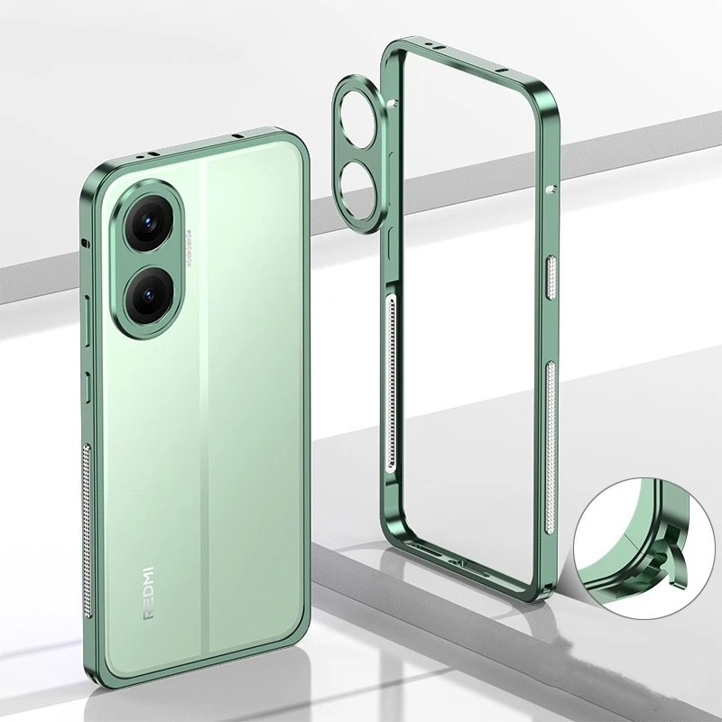 For Xiaomi Poco F7 X7 X8 Pro Redmi Turbo 5 Max Aluminum Frame