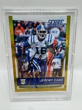 2016 Score - Rookies Jeremy Cash #421 Jumbo Gold Zone /99 (RC) Autographed