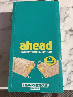 Ahead Nutrition High Protein Candy Bar Riegel Lemon Cheesecake 14x45gr. Neu