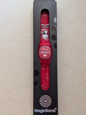 Disney Parks Minnie Mouse MAMMA Fiocco Rosso Fascia Magica+ Più Nuovo