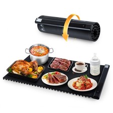 Food Warming Mat for food, Electric Warming Tray with 17 Temp Setting, 3 Hour...