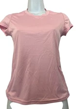 CHAMPION pink cap sleeve top GIRLS L