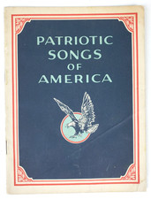 Patriotic Songs of America Booklet John Hancock Life Insurance Vintage