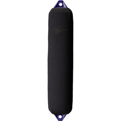 Polyform F-4 Elite Boat Fender Bumper Cover Protector BLACK Polyester 8.5x40.5''