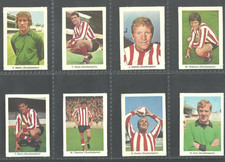 8 x SOUTHAMPTON - 1970/71 'My Favourite Soccer Stars' IPC Cards