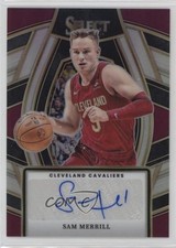 2023-24 Panini Select Signature Selections Sam Merrill #SSS-SCC Auto 1pr5
