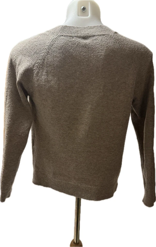 Only Pullover Gr. M Damen Beige Pulli Sweatshirt Hoodie Polo Luxus Edel - Bild 3 von 3