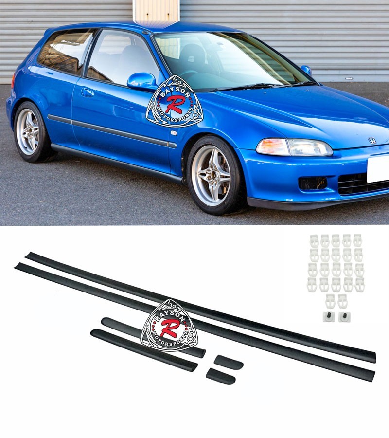 Fits 92-95 Honda Civic 3dr Hatchback JDM-Style Thin Side Door