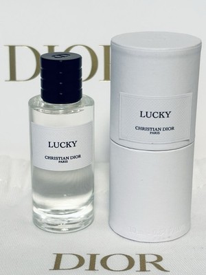 DIOR ~  LUCKY ~ Eau de PARFUM  0.34oz/10ml  Travel Size ~ NIB ~ Authentic +Pouch