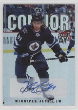 2021-22 Upper Deck Fleer Ultra Silver Rainbow Foil Kyle Connor #48 Auto 16pu