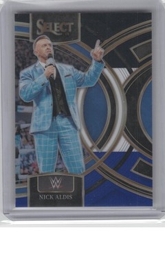 2024 Panini Select WWE #132 Nick Aldis Black and Blue Prizms #/399 B22R2C148