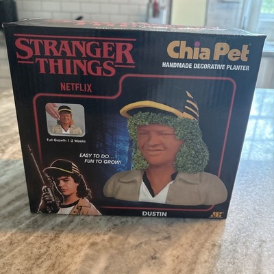 NEW Chia Pet Planter Stranger Things Dustin Netflix Plant Character 2025 IN BOX