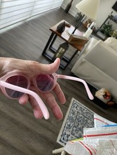 Sunglasses Janie and Jack size 0 to 2 years pink new with tags MSRP 15