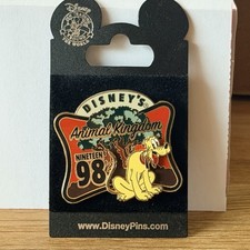 New Walt Disney World Animal Kingdom Opening 1998 Pluto Pin Exclusive 2007 LE