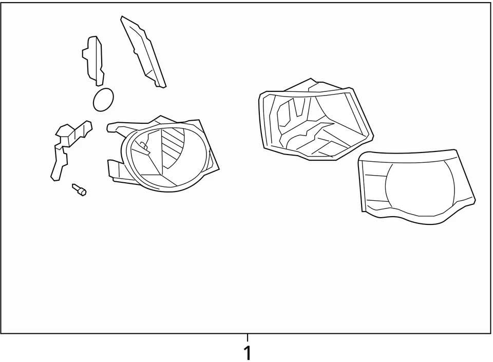 Luz trasera lateral derecha para pasajero Volkswagen Jetta 2005-2007 OEM NDZNM Foto 4 de 4