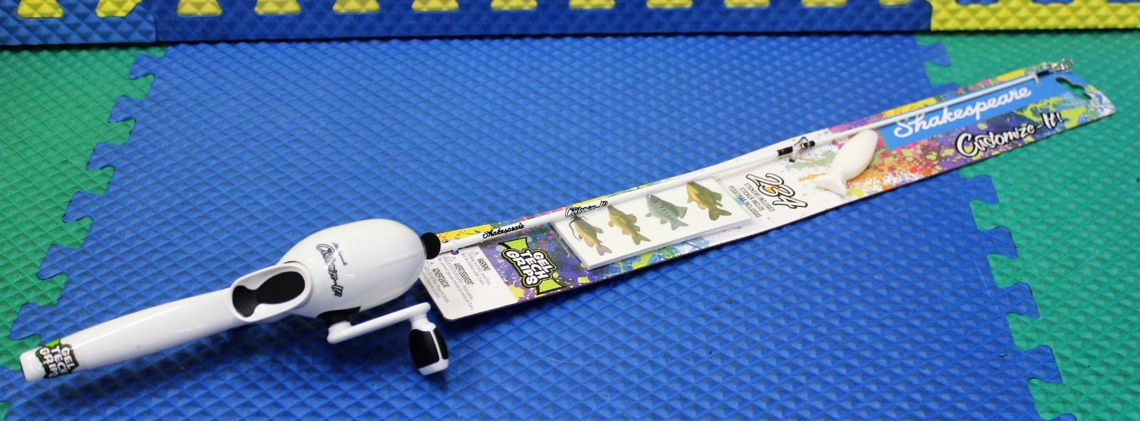 Shakespeare Kids Customize-It Advanced Combo Fishing Kit CUS