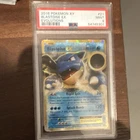 Pokemon 2016 Evolutions Blastoise EX 21/108 Full Art Holo PSA 9 English