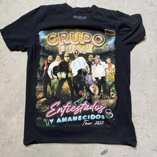 Grupo Firme 'Enfiestados y Amanecidos' Tour 2022 T-Shirt S