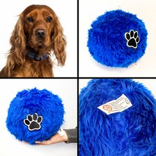 Neu - Weich Flauschig Gro&szlig; Ball F&uuml;r Cocker Spaniel Hunde