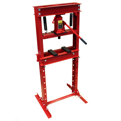Presse Hydraulique XPOtool 20 Tonnes - Cadre 150x61x60cm, Réglable En Hauteur