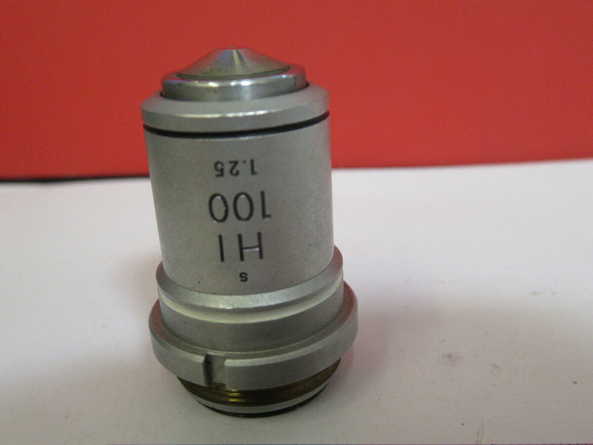NIKON JAPAN OPTICS 100X HI OBJECTIVE LENS MICROSCOPE PART AS NIKON JAPAN OPTICS 100X HI OBJECTIVE LENS MICROSCOPE PART AS
