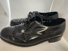 Florsheim Men's Black Leather Derby shoes size 9 E
