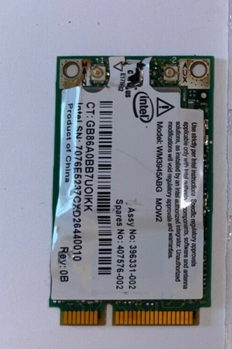 Carte WiFi 793840-001 Intel 7265NGW pour Ordinateur HP 17-W104NF