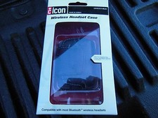 ICON WIRELESS HEADSET CASE BLACK BELT NEW ORIGINAL PACKAGING MODEL UHS22