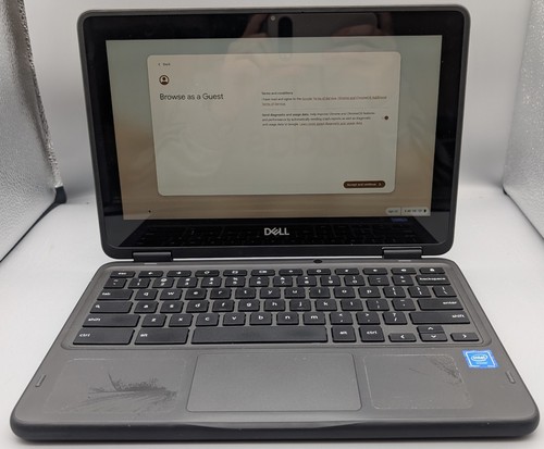 Dell Chromebook 3100 11.6'' 64GB eMMC Intel N4020 1.1GHz, 4GB Ram- Touchscreen