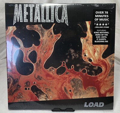 NEW Metallica Load LP 12 inch Vinyl Record BLCKND011-1 Blackened