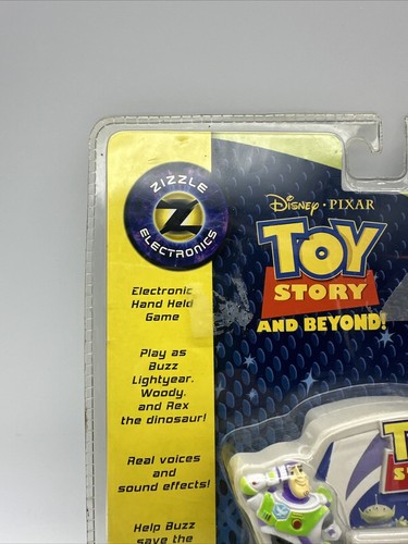 Toy Story Buzz Lightyear & Woody Zizzle Electronics Gioco portatile! Nuovo con scatola - Foto 4 di 9