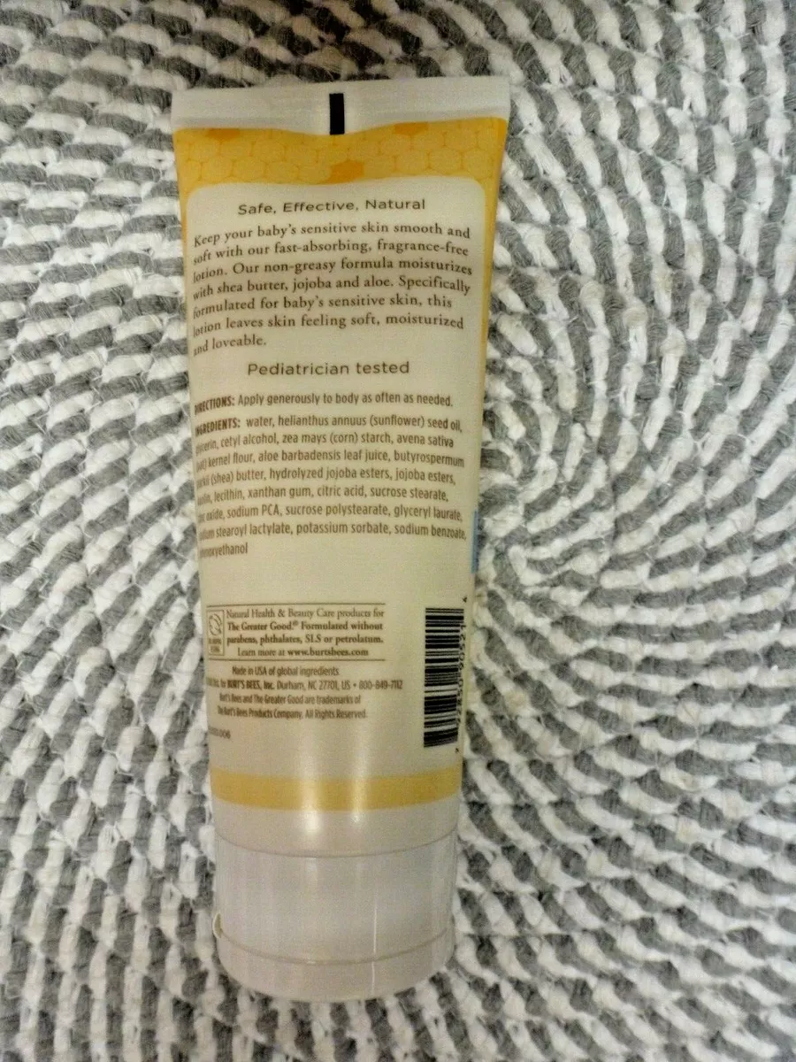 Burt's bees baby lotion ingredients 2025