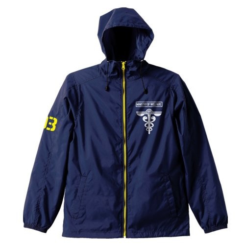 WPC Hoodie Windbreaker Jacket Navy x 