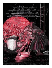 The Batman 11 x 14" - Original Art - JML