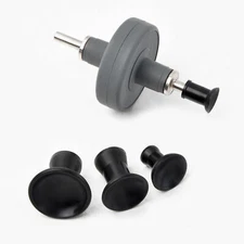 Shank Valve Lapping Tool Attachment Pro Car Repair Tool  +4 Suction Plates