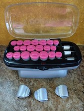 Conair CHV26HX Xtreme Instant Heat Hot Rollers-20 Flocked Ceramic Curlers-3 Clip