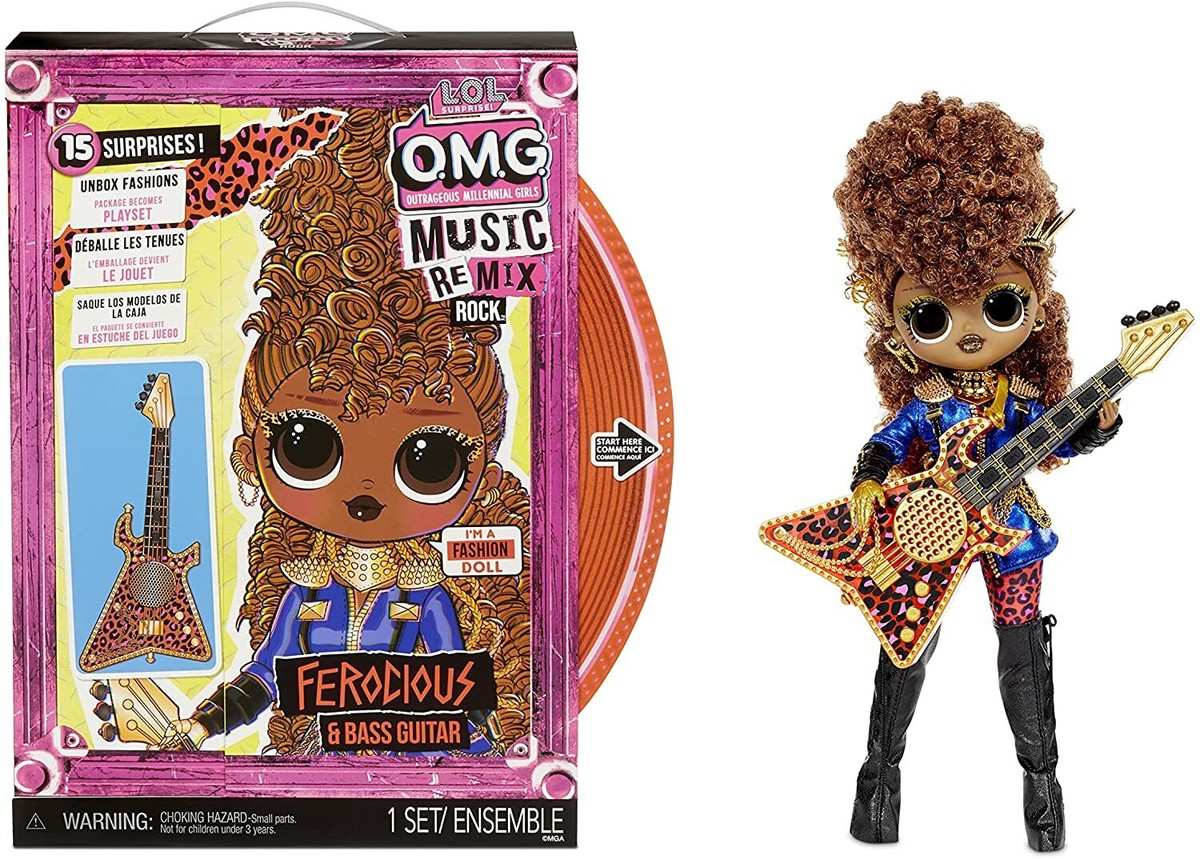 LOL Surprise OMG Remix Rock Ferocious Fashion Doll | eBay
