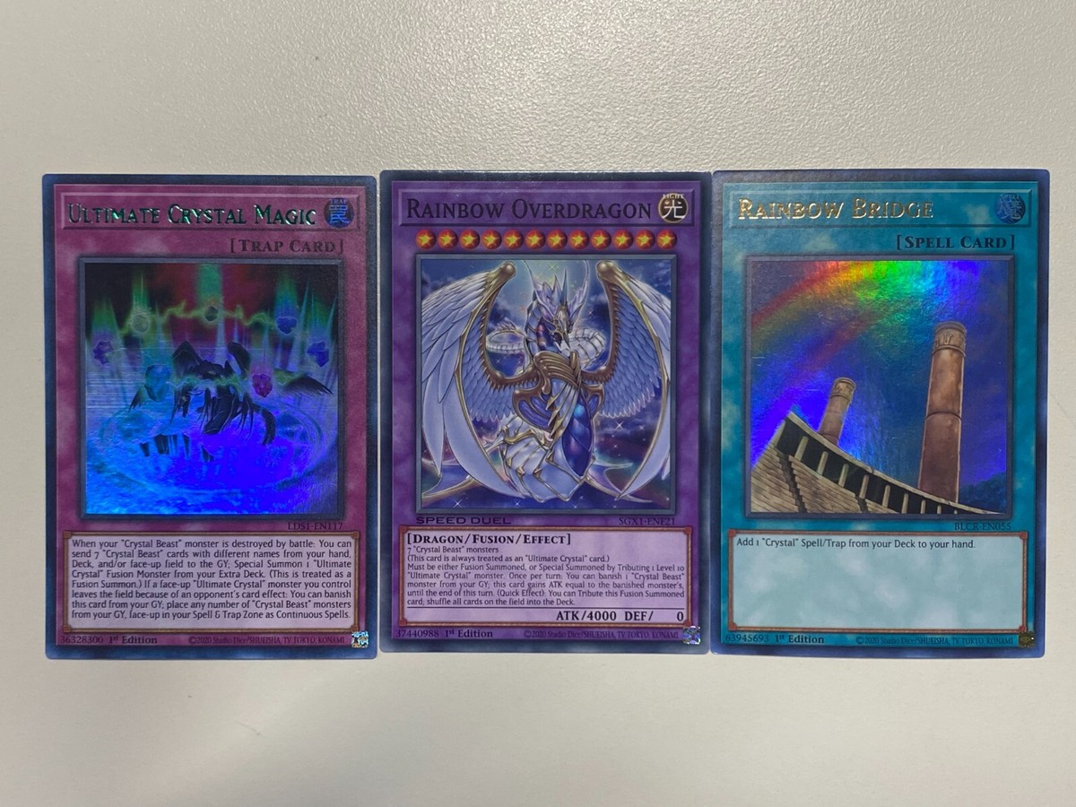 yugioh crystal beast deck list YU-GI-OH! Jesse Anderson's Complete Crystal Beast & Ultimate Crystal Deck -  Yu-Gi-Oh! Deck - 50 Cards