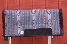 RIDERS CHOICE SADDLE PAD AZTEC PURPLE FREE SHIP BLANKET NEW 32" MADE IN ALABAMA