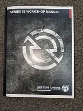 Detroit Diesel Series 55 Engine Shop Service Repair Manual 12.0L 6 Cyl Turbo