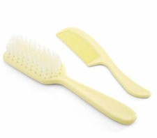 Comfort Axis Baby Plastic Hair Brush Comb Set Soft With nylon bristles 1 Set