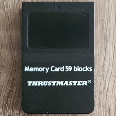 Nintendo GameCube   Thrustmaster Memory Card 59 Blocks | Schwarz  
