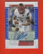 2019 Score Jaylen Smith Artist's Proof RC Auto Baltimore Ravens  /35