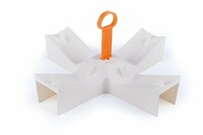 Excelsa Quick Cook Cuocipatate Microonde, Polipropilene, TPX, Bianco con Dettagl