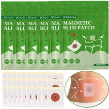 60-180 Magnetic Belly Slimming patch Natural Weight Loss Detox Burn Fat Adhesive