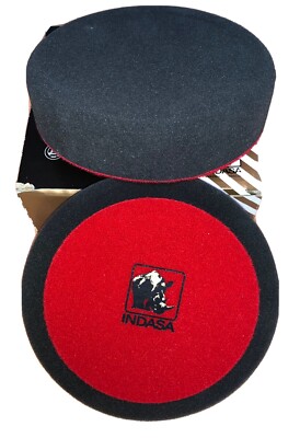 580196 INDASA Autogloss Mop Black Foam Pad (150mm) Compounding Foam Pads.No Box