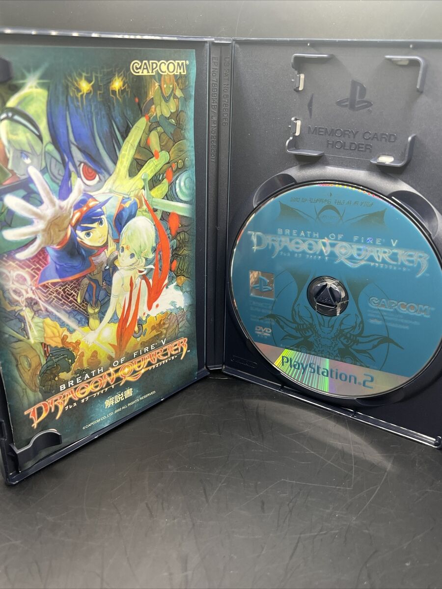 PS2 Breath of Fire 5 Dragon Quarter Sony PlayStation 2 PS2 Breath of Fire 5 Dragon Quarter Sony PlayStation 2