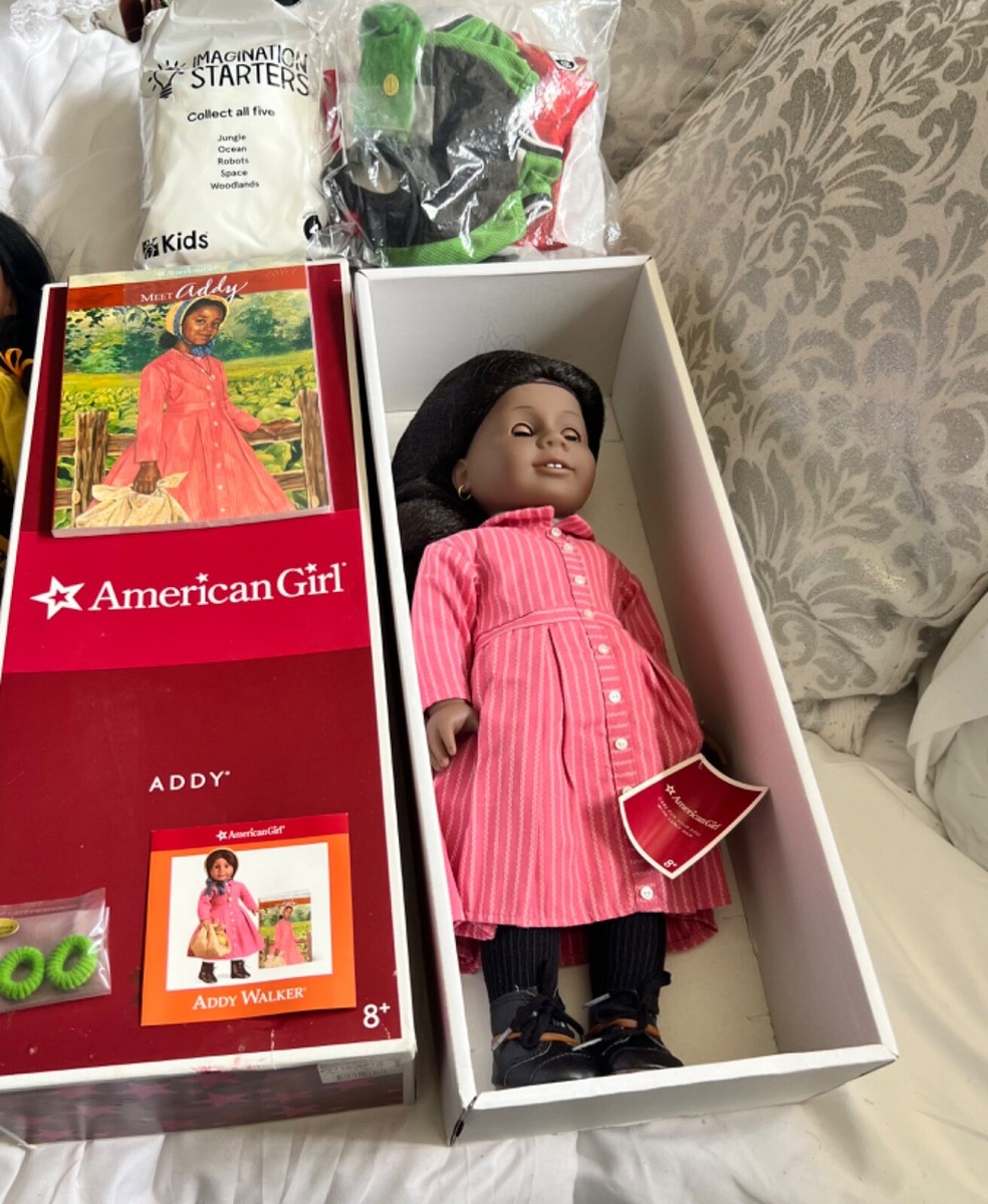 american girl doll addy walker with book unopened