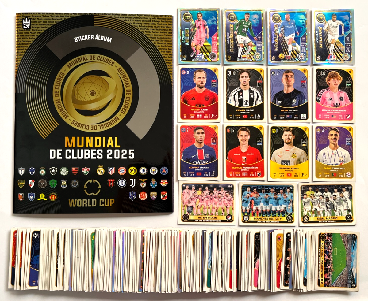Album Panini World Cup Club 2025 - Set Complet Al-Hilal (18 Stickers)